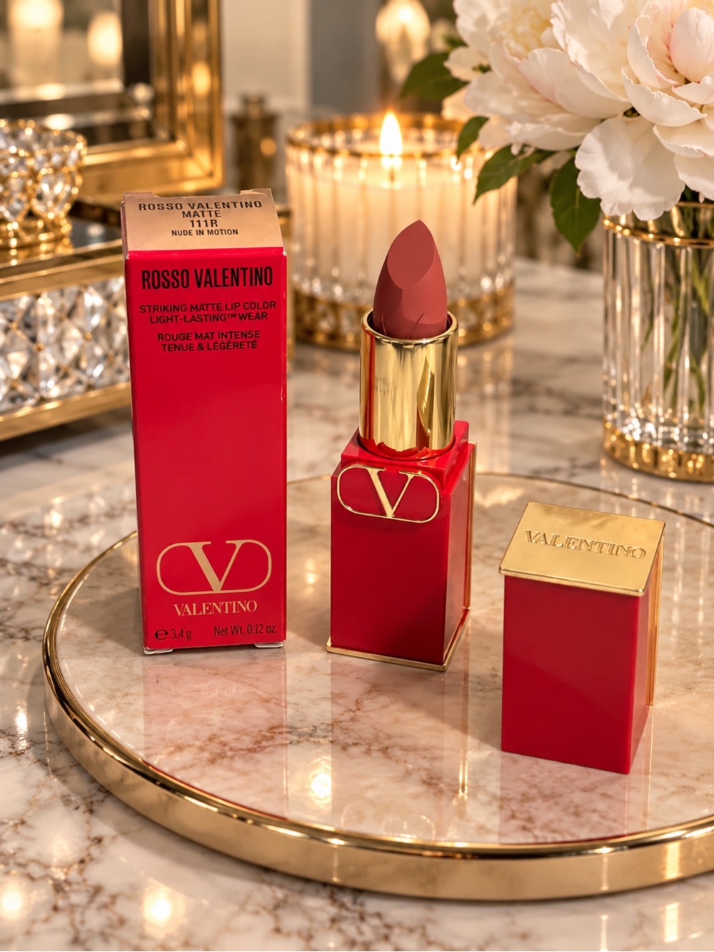 Valentino Rosso Valentino Matte Lipstick -